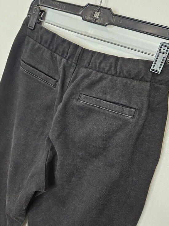 Everlane Black Tapered Leg Pants Dream Slim High Waisted Trousers Office Small - Picture 11 of 12